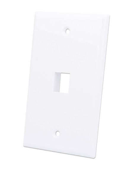 Placca Porta Frutti 1 Posto Mod.503 Bianco
