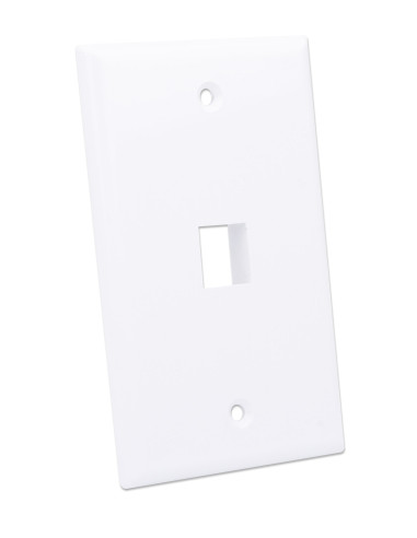Placca Porta Frutti 1 Posto Mod.503 Bianco