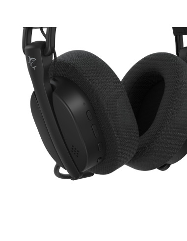 Cuffia Gaming Wireless BT con Microfono Nero FIRECREST