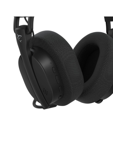 Cuffia Gaming Wireless BT con Microfono Nero FIRECREST