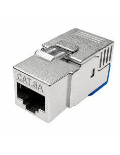 Frutto Keystone RJ45 STP C6A Toolless Silver