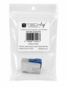 Frutto Keystone RJ45 STP C6A Toolless Silver 2
