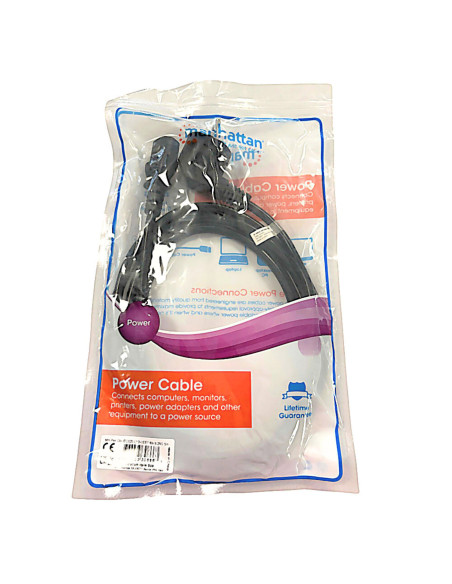 Cavo alimentazione C13 F a Schuko angolato 1