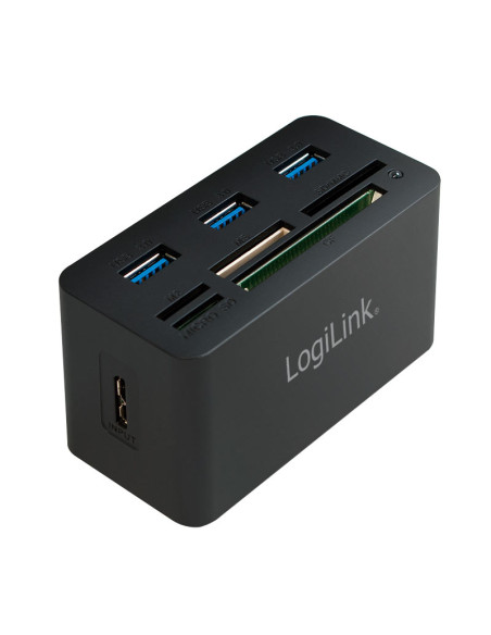 Hub USB 3.2 con lettore di schede di memoria