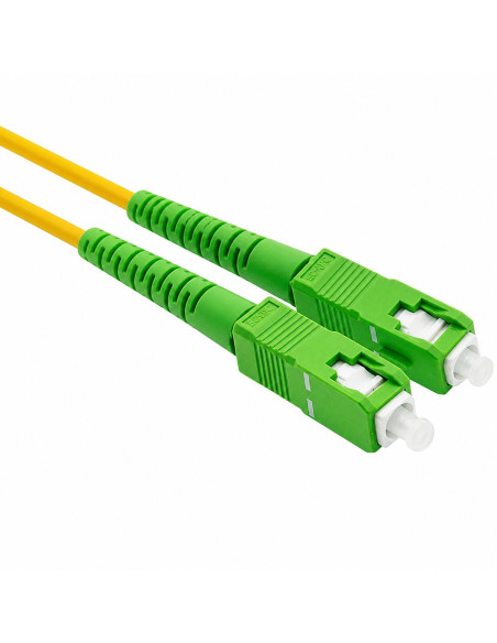 Cavo Fibra Ottica Monomodale OS2 SC/APC a SC/APC 9/125 G657.A2 15m