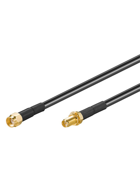 Cavo antenna RP-SMA M/F 3 mt