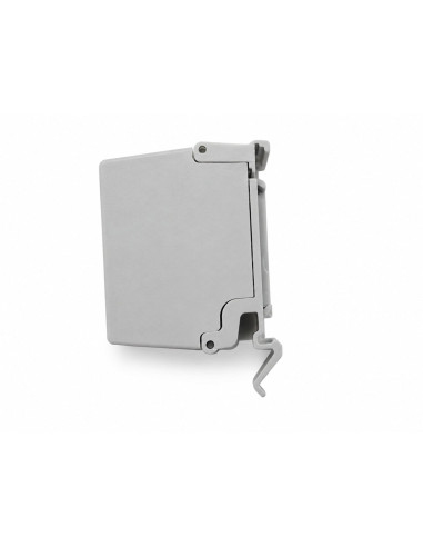 Adattatore per Guida DIN Cat.6 RJ45 F/F UTP
