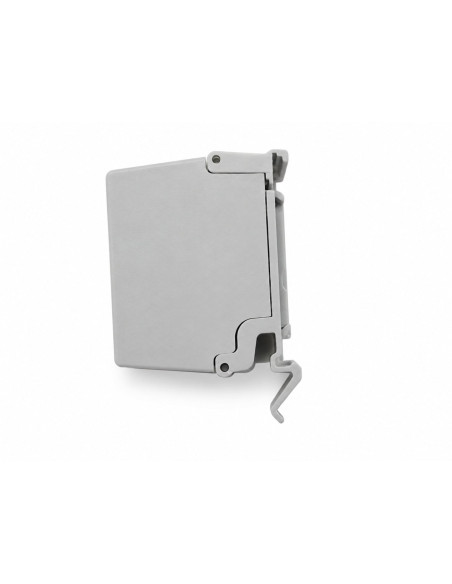 Adattatore per Guida DIN Cat.6 RJ45 F/F UTP