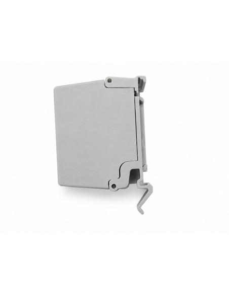 Adattatore per Guida DIN Cat.6 RJ45 F/F UTP