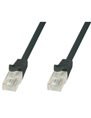 Cavo di Rete Patch in Rame Cat.6 Nero UTP 1