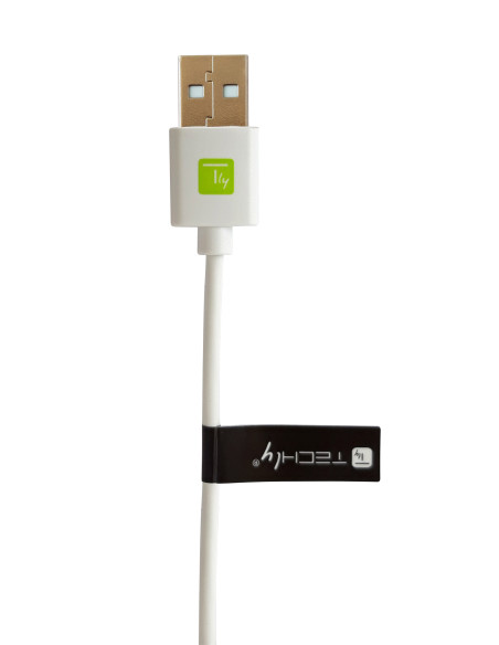 Cavo USB A Maschio 2.0 / USB-C&trade Maschio 2m Bianco