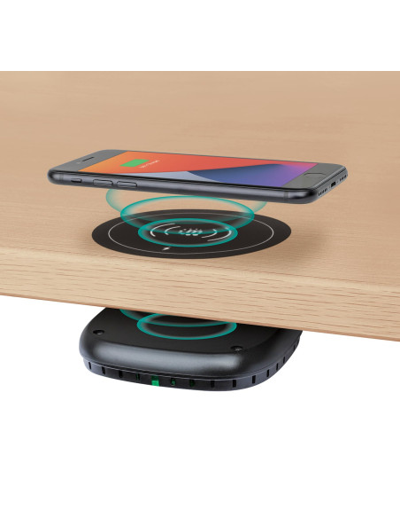 Caricatore Wireless Rapido da Sotto Scrivania 10W