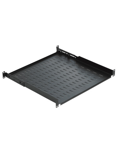 Mensola per Rack 19'' 650 mm 2U Nera 4 punti