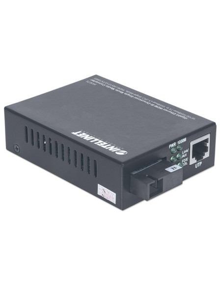 Media converter Gigabit Ethernet WDM Bidirezionale Single Mode RX1310/TX1550