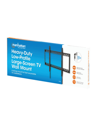Staffa a Muro Slim Fissa TV LED LCD 60-100''