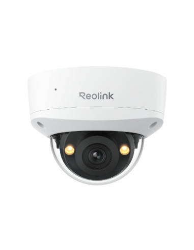Telecamera Dome PoE Antivandalo IK10 4K Ultra HD con Visione Notturna a Colori