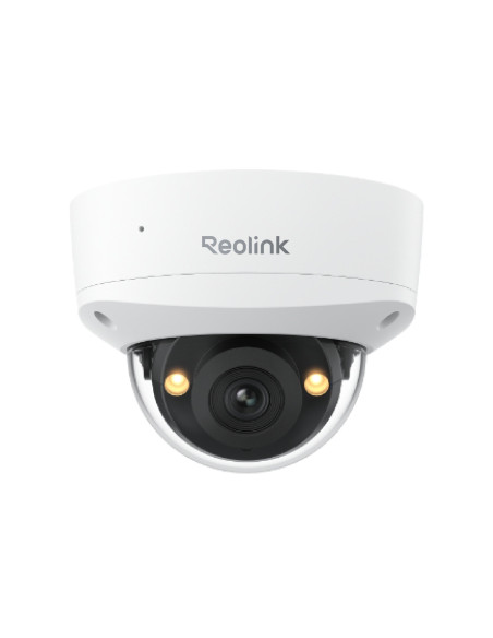 Telecamera Dome PoE Antivandalo IK10 4K Ultra HD con Visione Notturna a Colori
