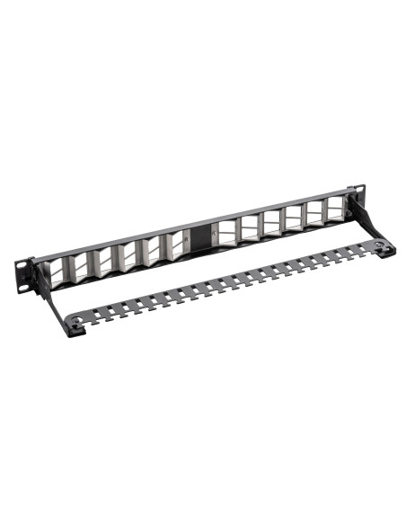 Pannello Patch di Distribuzione FTP 1U 24 Posti RJ45 Uscita Inclinata