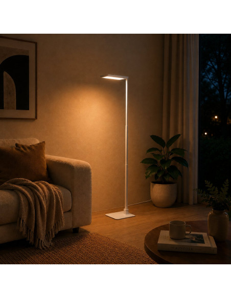 Lampada LED da Pavimento con Altezza Regolabile