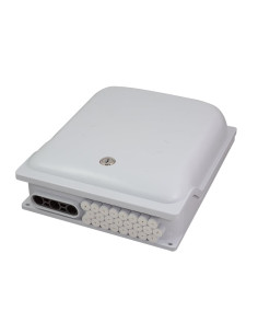 Scatola di Giunzione Fibra Ottica Max. 96 Fibre IP65 per Applicazioni FTTX con Serratura