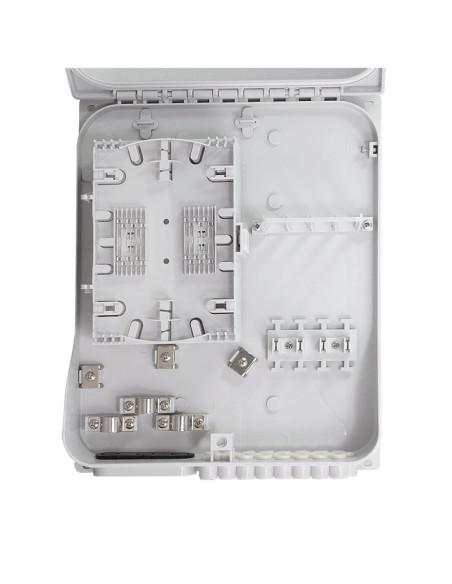 Scatola di Giunzione Fibra Ottica Max. 96 Fibre IP65 per Applicazioni FTTX con Serratura