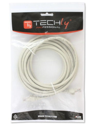 Cavo di rete Patch in CCA Cat.6 Bianco UTP 1m