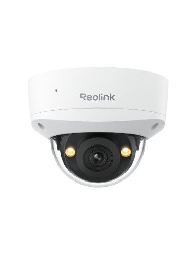 Telecamera Dome PoE Antivandalo IK10 4K Ultra HD con Visione Notturna a Colori