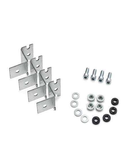 Staffe di Fissaggio a Muro per Rack IP66 a Palo