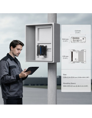 Router Wi-Fi Industriale 4G LTE con Sim Cat 4 N300 PoE