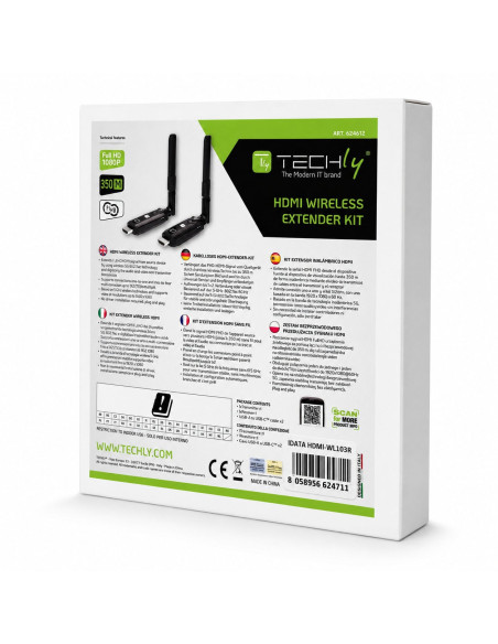 Ricevitore Aggiuntivo per Extender HDMI Full HD 60Hz Wireless 5G 350m