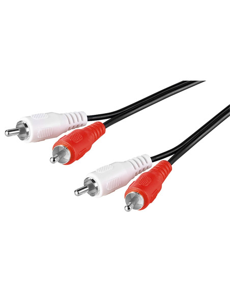 Cavo Prolunga Stereo RCA Chinch 2x RCA M/M 10mt