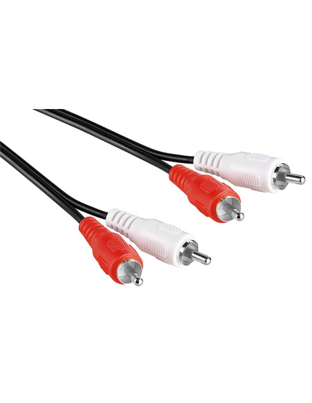 Cavo Prolunga Stereo RCA Chinch 2x RCA M/M 10mt