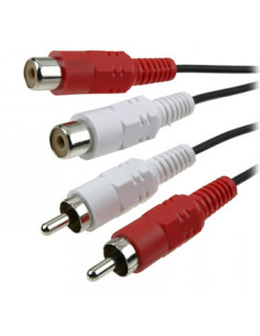 Cavo Prolunga M/F 2xRCA 10mt 2