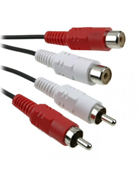 Cavo Prolunga M/F 2xRCA 10mt