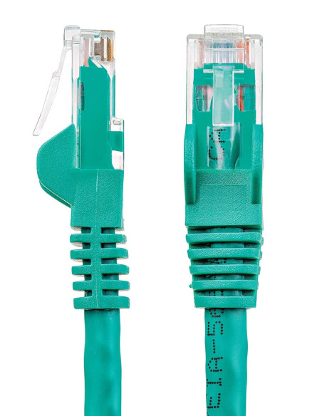 Cavo di rete Patch in Rame Cat. 6 Verde UTP 3 m