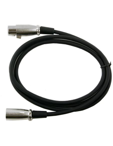 Cavo prolunga XLR Cannon 2 mt. col. Nero