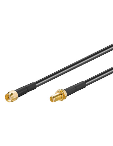 Cavo antenna RP-SMA M/F 5 mt