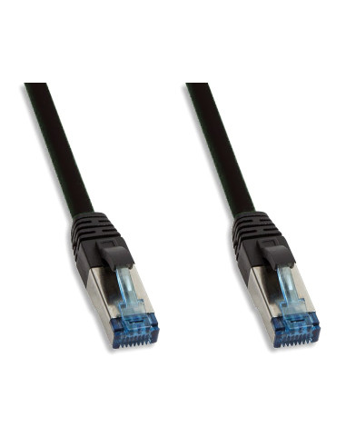 Cavo Patch Cat.6A S/FTP PUR IP20 UV 3 metri Nero