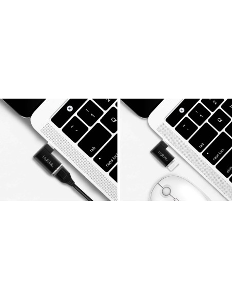 Adattatore USB 3.2 Gen.1 USB-C&trade Maschio/A Femmina 90&deg