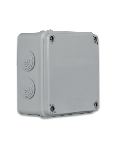 Scatola Quadrata IP65 di Derivazione da Pareti con Passacavi 100x100