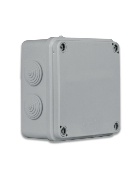Scatola Quadrata IP65 di Derivazione da Pareti con Passacavi 100x100