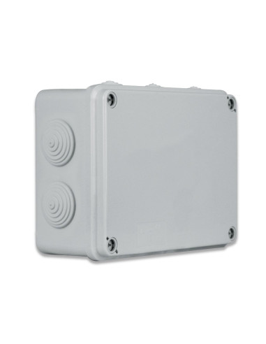 Scatola Rettangolare IP65 di Derivazione da Pareti con Passacavi 150x110