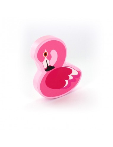 Wooden mix rattles (Flamingo,...