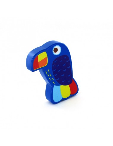 Wooden mix rattles (Flamingo,...