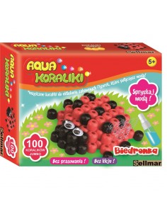 Aqua beads ladybug 2