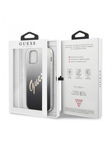 Guess Glitter Gradient Script - Case...