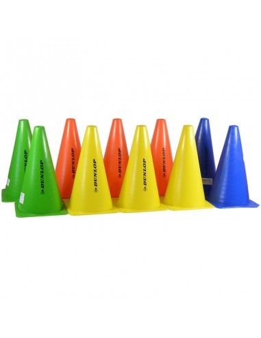 Dunlop - Set of training cones 10 pcs.