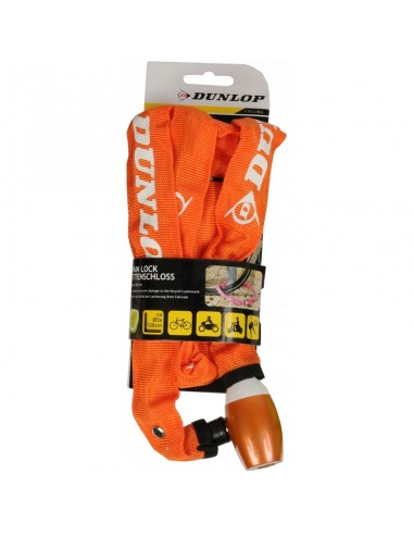 Dunlop - Bike Chain Lock 120cm (Orange)