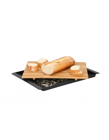 Alpina - Bamboo bread board with...