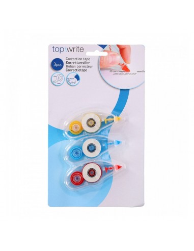 Topwrite - Corrector in tape 3 pcs.